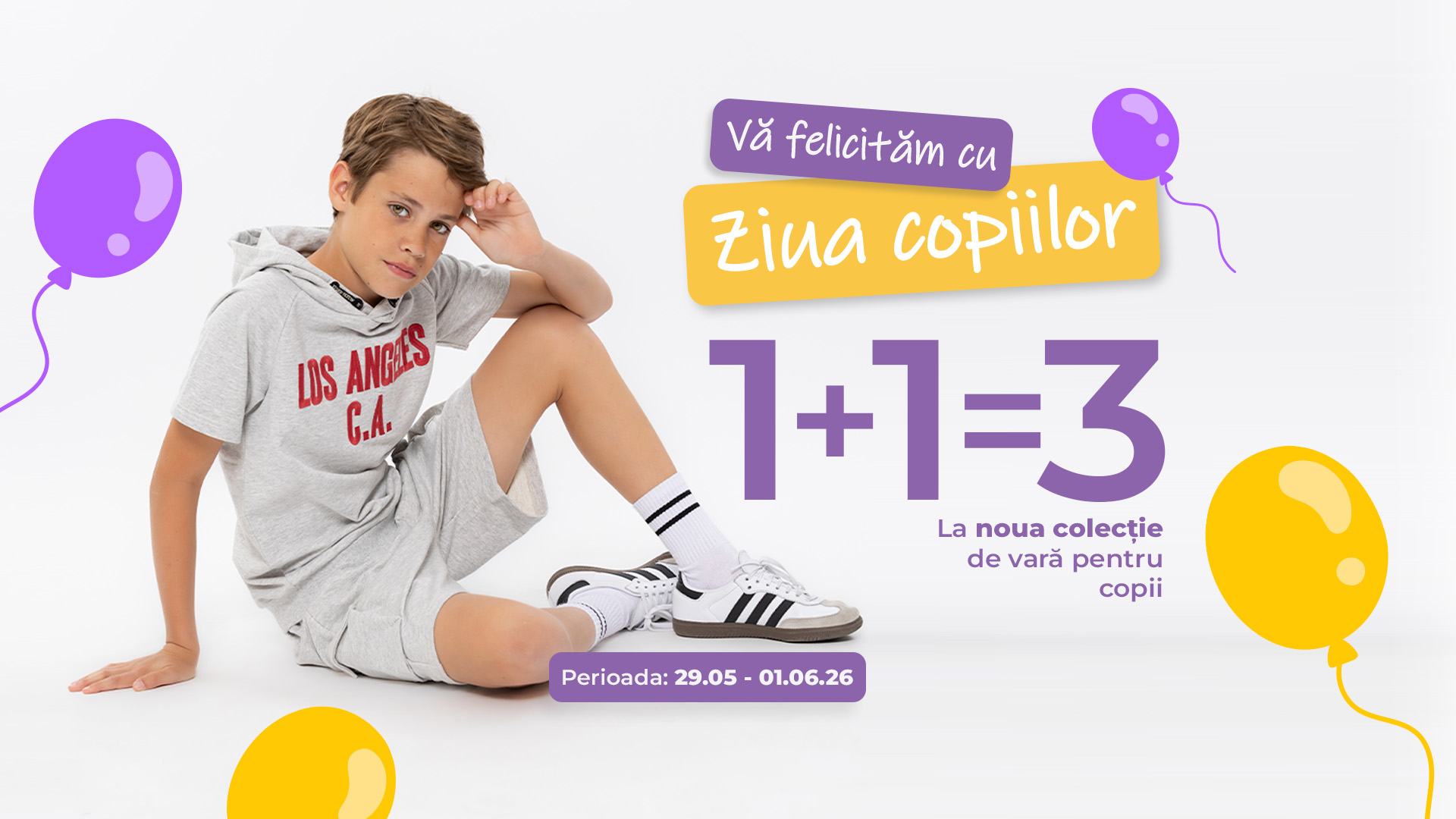 1+1=3 la noua pentru copii